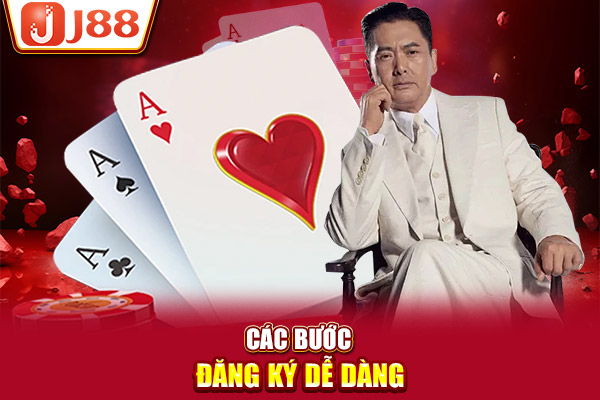 Các bước đăng ký dễ dàng Các bước đăng ký dễ dàng